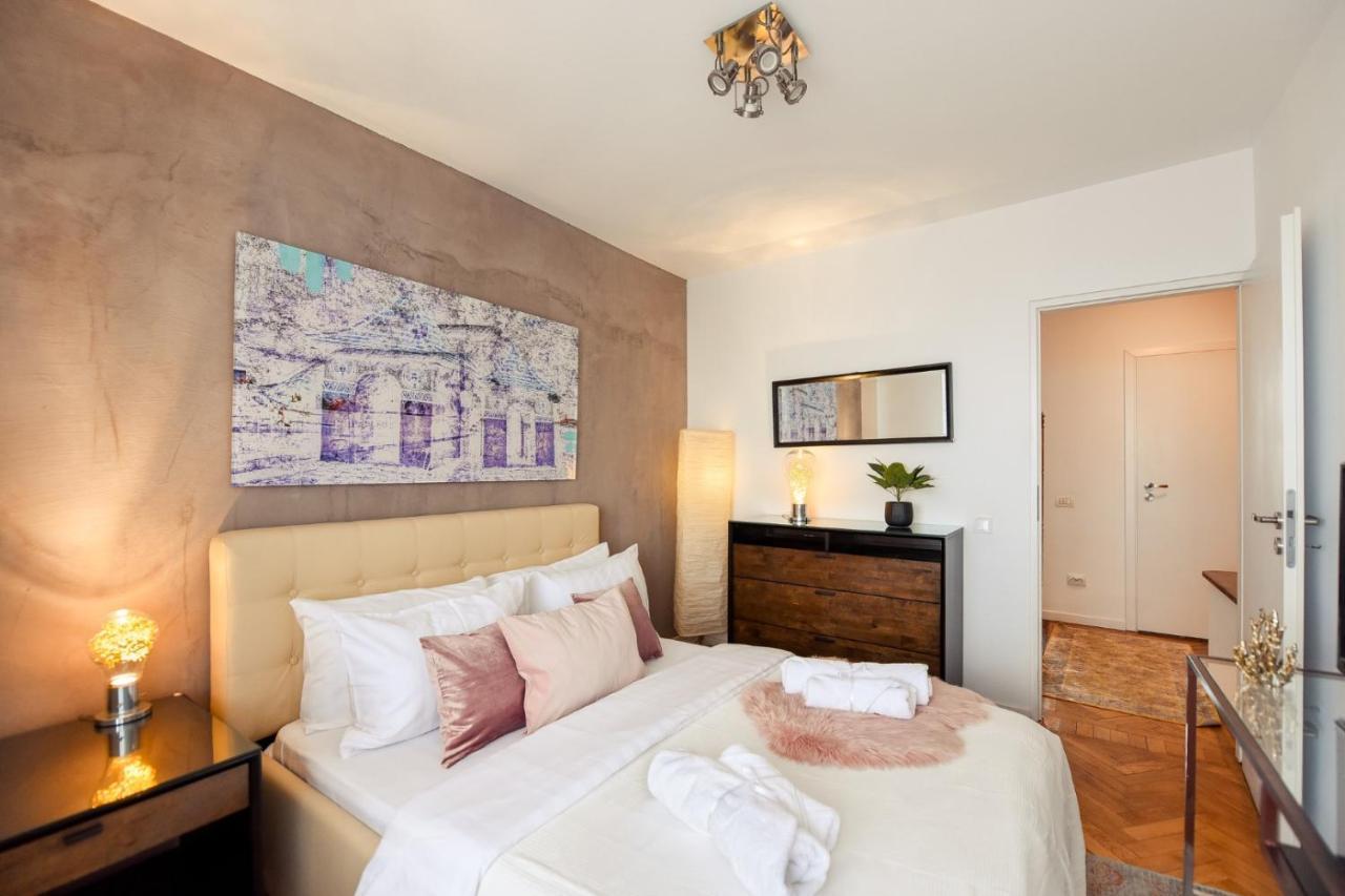 Ferienwohnung Spectacular Views & Modern Comfort: Your Dream Duplex In Central Bukarest Exterior foto